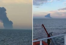 Un petrolier din „flota din umbră” a Rusiei a lovit o mină în largul coastei Turciei