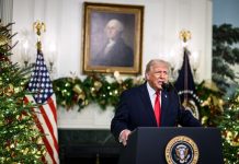 „Tarifele sunt cuvântul meu preferat”. Trump a susţinut un discurs către naţiune. Timp de 20 de minute s-a lăudat şi l-a criticat pe Biden