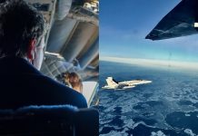 Aeronava președintelui Nicușor Dan a revenit în România. Avionul Spartan, escortat de două F-18 în spațiul aerian al Elveției