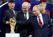 Ucraina îl atacă pe șeful FIFA, numindu-l „infantil”, pentru că ia în calcul ridicarea interdicției impuse Rusiei