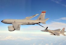 Primele avioane cisternă ale SUA au ajuns în România. Aeronavele vor opera de la baza Mihail Kogălniceanu