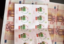 Fabrică de bani falși în Suceava: trei români și un italian prinși cu 1,2 milioane de euro contrafăcuți