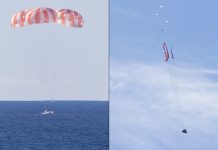 Misiunea Artemis II s-a încheiat cu succes: capsula Orion a amerizat în Pacific după zborul istoric până la Lună. Astronauții, în siguranță