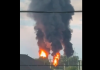 Aproape 300 de drone ucrainene au atacat mai multe regiuni rusești. Un incendiu a izbucnit la un depozit de petrol din regiunea Krasnodar