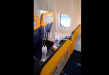 „Dacă murim, murim împreună”: soția pasagerului Ryanair aproape aspirat prin geam povestește momentul dramatic