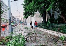 Bilanțul furtunii din București și Ilfov: aproape 2.000 de solicitări, sute de mașini avariate și un mort