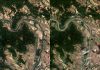 Râurile Europei au secat atât de mult, încât schimbarea se vede din spațiu. Imagini comparative cu Dunărea și Rinul înainte și după seceta istorică
