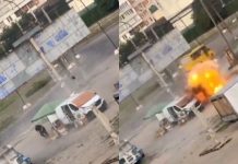 Video arată cum o dronă rusească urmărește un vânzător ambulant ucrainean într-un atac de tip „safari uman”