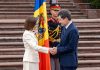 Nicușor Dan, ovaționat la Chișinău de Ziua Independenței: „Mai este doar puțin până când Republica Moldova va intra în UE”