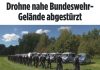 O dronă s-a prăbușit lângă o importantă bază militară din Germania. Poliția caută resturile și investighează ce făcea în zonă