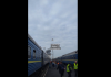 Dronă rusească lovește un tren de pasageri care circula de la Kiev spre Varșovia
