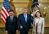 Nicușor Dan s-a pozat cu Donald Trump la New York: „Vrem să ducem Parteneriatul Strategic la un nou nivel”
