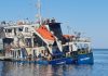 Navă civilă scufundată în Marea Neagră, în apropierea României, lângă paltforma ”Pescăruș”. Zelenski: A fost lovită de două drone rusești