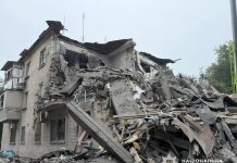 Rusia a bombardat Zaporojie. 12 persoane au murit, printre care trei copii